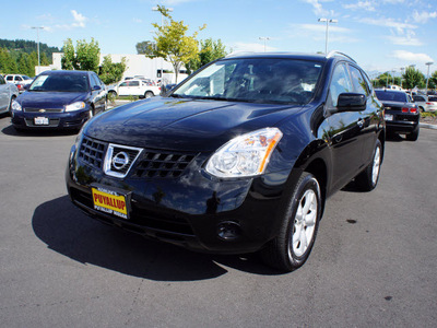 nissan rogue 2010 black sl gasoline 4 cylinders automatic with overdrive 98371