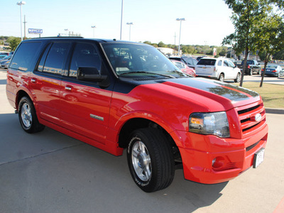 ford expedition 2008 red suv limited funk master flex gasoline 8 cylinders 2 wheel drive automatic with overdrive 76205