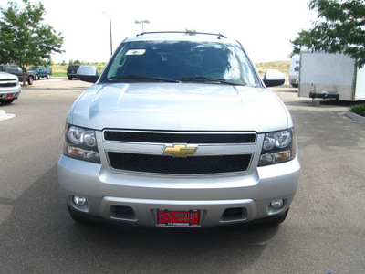 chevrolet tahoe 2011 silver suv lt flex fuel 8 cylinders 4 wheel drive automatic 80504