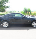 ford mustang 2008 black coupe gt gasoline 8 cylinders rear wheel drive 5 speed manual 80504