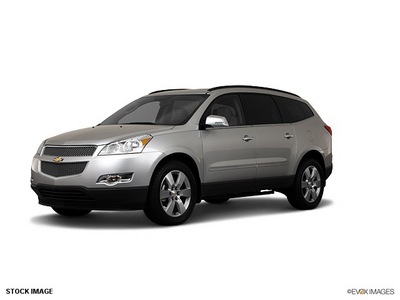 chevrolet traverse 2011 silver ice suv ltz gasoline 6 cylinders all whee drive automatic 80910