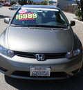 honda civic 2008 gray coupe ex gasoline 4 cylinders front wheel drive automatic 93955