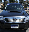 subaru forester 2010 black suv 2 5xt premium gasoline 4 cylinders all whee drive automatic 94063
