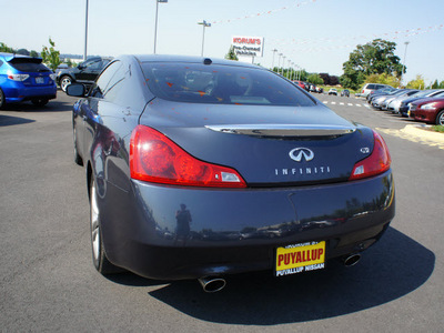 infiniti g37 2008 dk  blue coupe gasoline 6 cylinders rear wheel drive automatic 98371