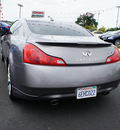 infiniti g37 2008 gray coupe gasoline 6 cylinders rear wheel drive 6 speed manual 98371