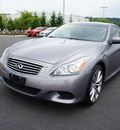 infiniti g37 2008 gray coupe gasoline 6 cylinders rear wheel drive 6 speed manual 98371