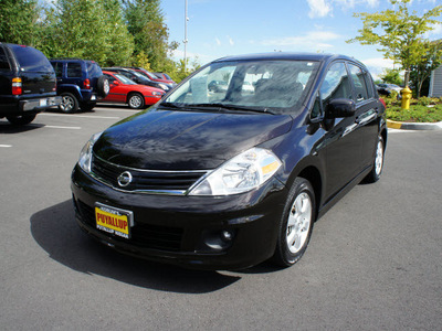 nissan versa 2010 dk  brown hatchback sl gasoline 4 cylinders front wheel drive automatic with overdrive 98371