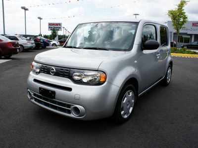 nissan cube 2010 silver wagon gasoline 4 cylinders front wheel drive 6 speed manual 98371