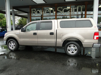 ford f 150 2005 gold gasoline 8 cylinders rear wheel drive 4 speed automatic 98032