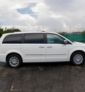 chrysler town and country 2012 pw1 stone white cle van flex fuel 6 cylinders front wheel drive automatic 33021