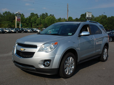 chevrolet equinox 2011 silver ltz gasoline 4 cylinders front wheel drive automatic 27330