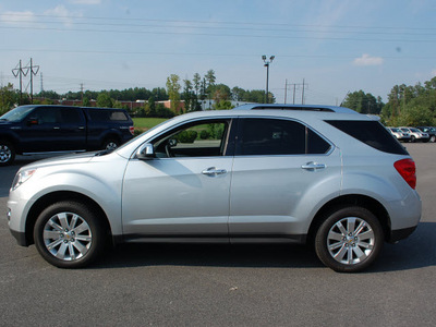 chevrolet equinox 2011 silver ltz gasoline 4 cylinders front wheel drive automatic 27330