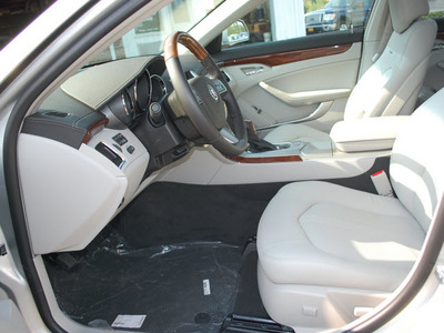 cadillac cts 2012 silver sedan 3 0l luxury gasoline 6 cylinders rear wheel drive automatic 27330