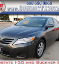 toyota camry 2010 dk  gray sedan le 4 cylinders front wheel drive automatic 75228