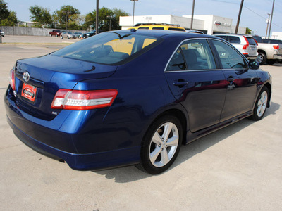 toyota camry 2010 dk  blue sedan se 4 cylinders front wheel drive automatic 75228