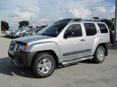 nissan xterra 2011 silver suv s gasoline 6 cylinders 4 wheel drive automatic 33884