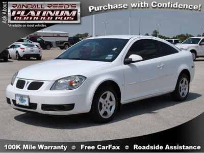 pontiac g5 2009 white coupe g5 gasoline 4 cylinders front wheel drive automatic 77388