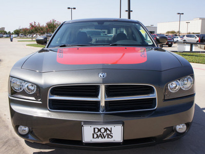 dodge charger 2010 dk  gray sedan sxt gasoline 6 cylinders rear wheel drive automatic 76018