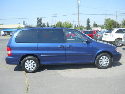 kia sedona 2005 blue van lx gasoline 6 cylinders front wheel drive 5 speed automatic 99208