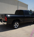 dodge ram pickup 1500 2008 black pickup truck st gasoline 8 cylinders rear wheel drive automatic with overdrive 76108