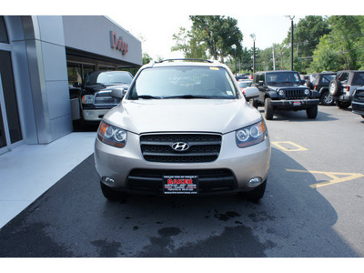 hyundai santa fe 2007 beige suv se gasoline 6 cylinders all whee drive automatic with overdrive 08844