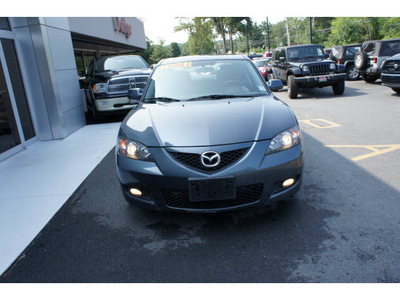 mazda mazda3 2008 dk  gray sedan i sport gasoline 4 cylinders front wheel drive automatic with overdrive 08844