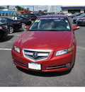 acura tl 2008 dk  red sedan navigation gasoline 6 cylinders front wheel drive shiftable automatic 07712
