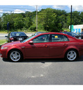 acura tl 2008 dk  red sedan navigation gasoline 6 cylinders front wheel drive shiftable automatic 07712