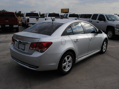 chevrolet cruze 2012 silver ice sedan lt gasoline 4 cylinders front wheel drive automatic 76087