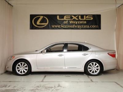 lexus ls 460 2007 silver sedan gasoline 8 cylinders rear wheel drive shiftable automatic 55391