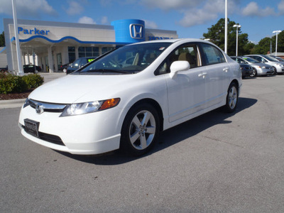 honda civic 2008 white sedan ex w navi gasoline 4 cylinders front wheel drive automatic 28557