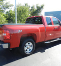 chevrolet silverado 1500 2007 red pickup truck 4x4 extended cab z71 gasoline 8 cylinders 4 wheel drive automatic 55448