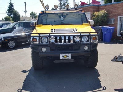 hummer h2 2003 yellow suv adventure series gasoline 8 cylinders 4 wheel drive automatic 97216