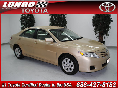 toyota camry 2011 tan sedan le gasoline 4 cylinders front wheel drive automatic 91731