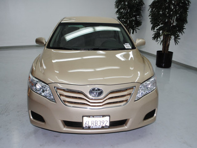 toyota camry 2011 tan sedan le gasoline 4 cylinders front wheel drive automatic 91731