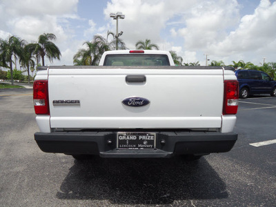 ford ranger 2007 white pickup truck xl gasoline 6 cylinders rear wheel drive automatic 33177