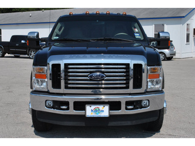 ford f 350 super duty 2009 black lariat diesel 8 cylinders 4 wheel drive automatic with overdrive 77388