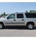 chevrolet suburban 2002 lt  gray suv 1500 ls flex fuel 8 cylinders rear wheel drive automatic with overdrive 77388