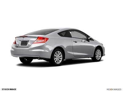 honda civic 2012 silver coupe ex gasoline 4 cylinders front wheel drive 5 speed automatic 47129