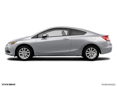 honda civic 2012 silver coupe ex gasoline 4 cylinders front wheel drive 5 speed automatic 47129
