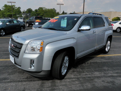 gmc terrain 2010 silver suv slt2 gasoline 4 cylinders all whee drive automatic 14221