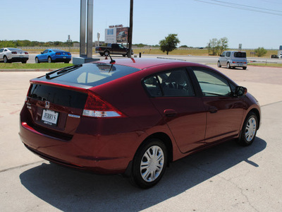 honda insight 2010 maroon hatchback hybrid 4 cylinders front wheel drive automatic 76087