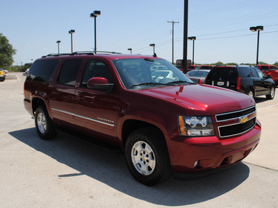 chevrolet suburban 2011 red suv lt flex fuel 8 cylinders 2 wheel drive automatic 76087