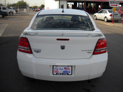 dodge avenger 2010 white sedan r t gasoline 4 cylinders front wheel drive automatic 79925