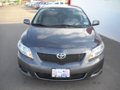 toyota corolla 2009 gray sedan gasoline 4 cylinders front wheel drive automatic 79925