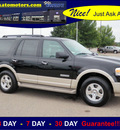 ford expedition 2007 black suv eddie bauer 4wd gasoline 8 cylinders 4 wheel drive automatic with overdrive 56001