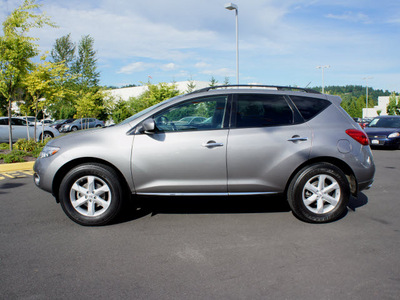nissan murano 2009 lt  gray suv sl gasoline 6 cylinders all whee drive automatic 98371