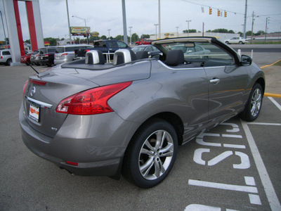 nissan murano crosscabriolet 2011 lt  gray suv gasoline 6 cylinders all whee drive not specified 46219