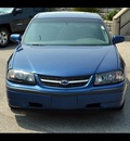 chevrolet impala 2003 blue sedan gasoline 6 cylinders front wheel drive 4 speed automatic 46219
