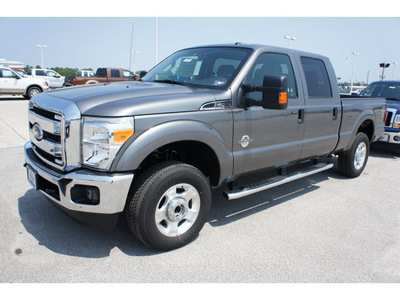 ford f 250 super duty 2012 sterling gray metal xlt biodiesel 8 cylinders 4 wheel drive shiftable automatic 77388